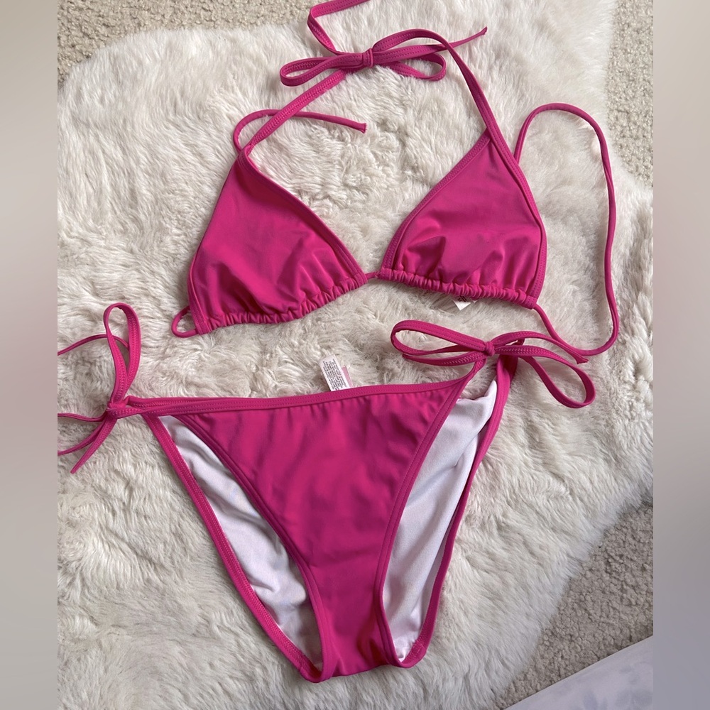 Victoria’s Secret pink bikini set size M
